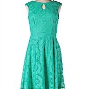 Maggy London Dress. Emerald green. Size 6
